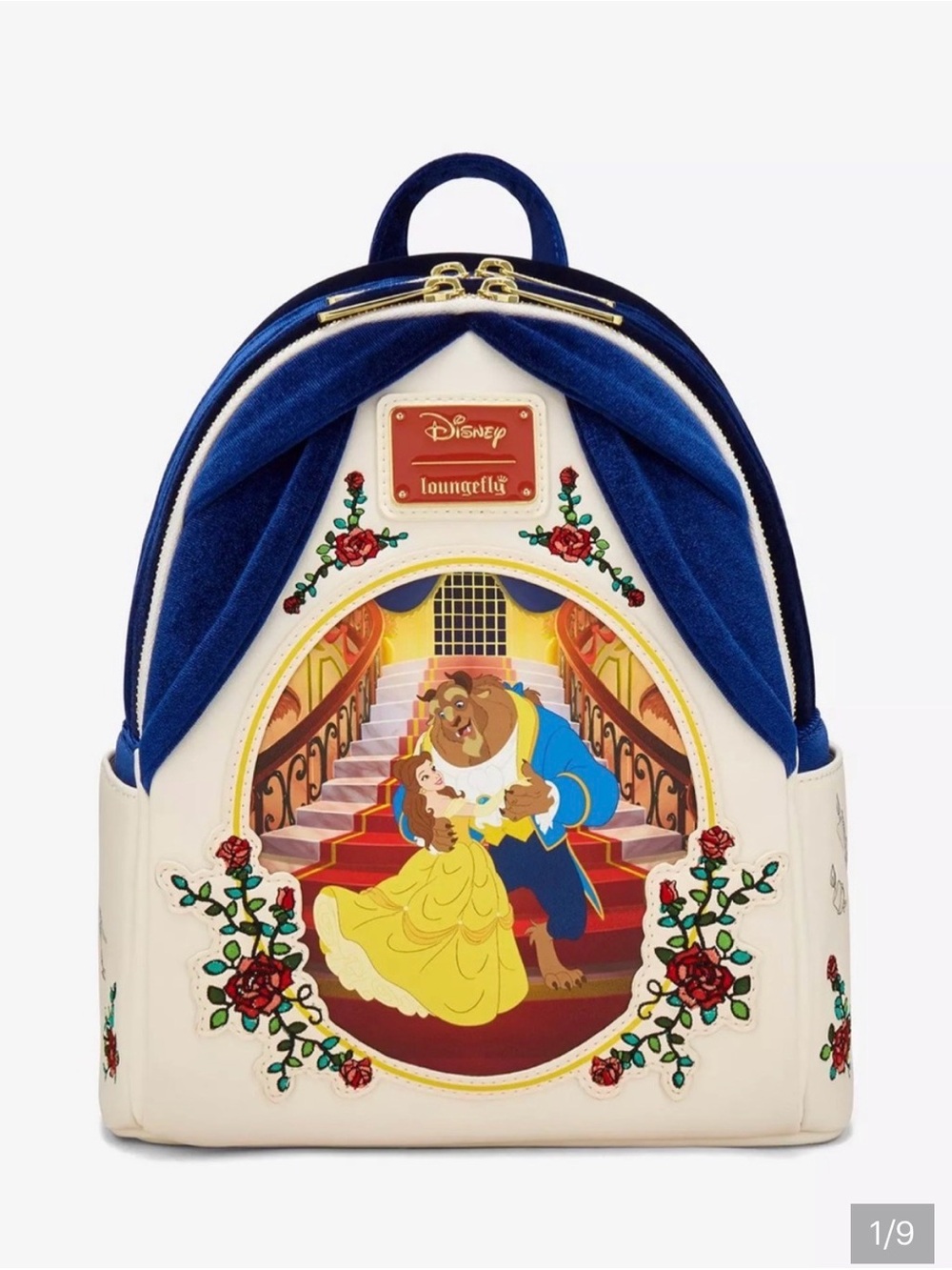Loungefly Beauty and the Beast Ballroom mini backpack
